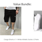 🩳 50% RABATT! 👖 Lätta Cargoshorts – Andningsbart Tyg, Knälång Skärning & Säkra Fickor För Telefon & Nycklar, Bekväma Hela Dagen ✅