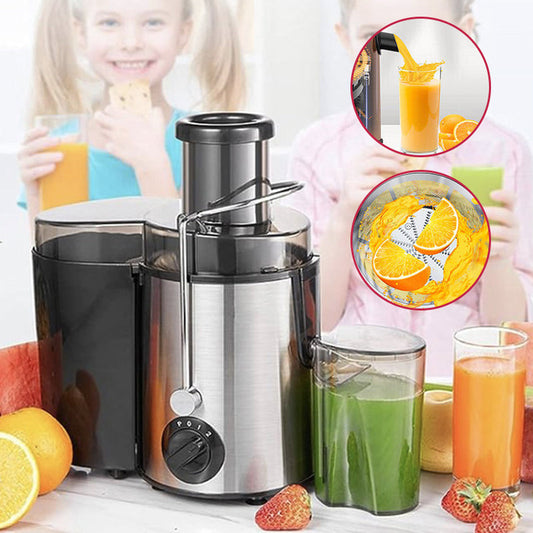 🍊 56% RABATT! ⚡ Snabb Elektrisk Juicepress för Hemmet – Automatisk Extrahering, Enkel Rengöring & Kraftfull Motor 🥤