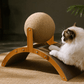 🔥KattklÖsboll Av Naturligt Sisal Med Kartongplatta