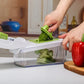 🥕 66% RABATT! 🔪 Multifunktionell Mandolin med Snabbskärning – Justerbara blad, Rostfritt stål & Lätt att rengöra 🥗