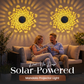 Solcellsdriven mandala projektorlampa