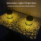 Solcellsdriven mandala projektorlampa