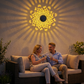 Solcellsdriven mandala projektorlampa