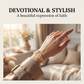 📿 50% RABATT NU! 🌸 Elegant ihålig blomma Jungfru Maria armband – Delikat design & hypoallergen – Perfekt för dagligt tro-inspirerat bruk – andlighet möter stil ✨🙏