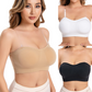 🔥50 % rabatt så länge lagret räcker!🎉Trådlös bandeau-bh för damer med avtagbara axelband
