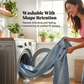 Kvinnors hövmidjade raka jeans