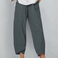 👖 54% RABATT ✨ | Asymmetriska Vintagebyxor – Elastisk Midja & Praktiska Fickor