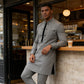 👔 57% RABATT! 🔥 Herr Modern Mandarin Krage Tunika & Byxor Set – Elegant Design, Bekväm Passform & Perfekt För Festliga Tillfällen 🎩