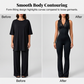 👗 50% RABATT! ✨ Elegant Jumpsuit med Spets, V-ringning & Utsvängda Ben – Romantisk Stil, Bekväm Passform & Perfekt För Festliga Tillfällen 💃