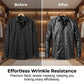 👔 50% RABATT! ✨ Modernt Figursytt Långärmat Skjortplagg med Tryck – Elegant Design, Andningsbart Tyg & Perfekt För Fest & Vardag 👕