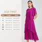 👗 57% RABATT! ✨ Volangklänning med Fjärilsärmar – Ledig Passform, Elegant Design & Perfekt För Varma Dagar 🌸