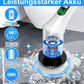 🧼Elektrisk Roterande Skrubbrborste Trådlös – Kraftfull, Mångsidig & Perfekt För Djuprengöring I Hemmet 🚿