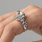 💍 50% RABATT! 🔮 Gotisk Kristallkula Handring – Mystisk Design, Justerbar & Perfekt För En Unik Stil 🌙