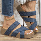 👡 50% RABATT ☀️ | Kilklackssandaler – Dubbla Remmar & Plattform