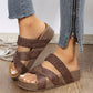 👡 50% RABATT ☀️ | Kilklackssandaler – Dubbla Remmar & Plattform