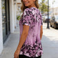 👚 60% RABATT! 🌸 Dam Elegant Blommönstrad Kortärmad Topp – Romantisk Design, Lätt Tyg & Perfekt För En Stilren Sommarlook ☀️