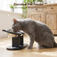 🐱  🍽️ Upphöjd hund- och kattmatskål med 3 skålar – halkfri & stabil – ergonomisk design för bättre matsmältning 🐾