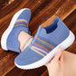 👟 50% RABATT 🌬️ | Mesh Slip-On Sneakers – Andningsbar & Fotvalvsstöd