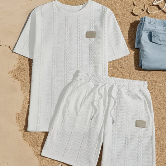 👕 50% RABATT! 🔥 Avslappnat Tvådelat Set för Herr – Ledig Passform, Mjukt Material & Perfekt För Vardag & Fritid 🏠 Gratis Frakt ✨