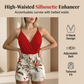 🌴 50% RABATT NU!🍹 V-ringad & Högmidjad Shortset – Tropiskt Tryck – 2-Delad Semesteroutfit 💃
