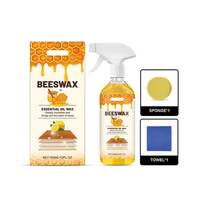🐝 50% RABATT NU! 🌳 Bivaxspray för Trägolv – Rengör, Återställer Glans & Tar Bort Repor ✨