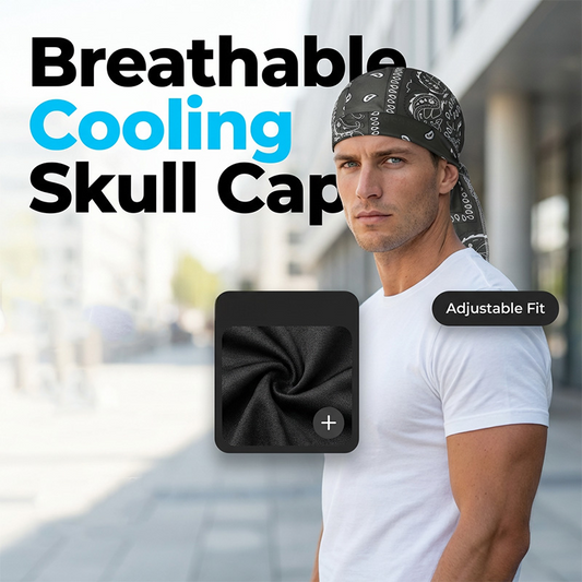 🧢 Köp 1, få 2 gratis! 💨 Unisex Andningsbar Huvbonad – Justerbara Band & Fuktavledande ✨
