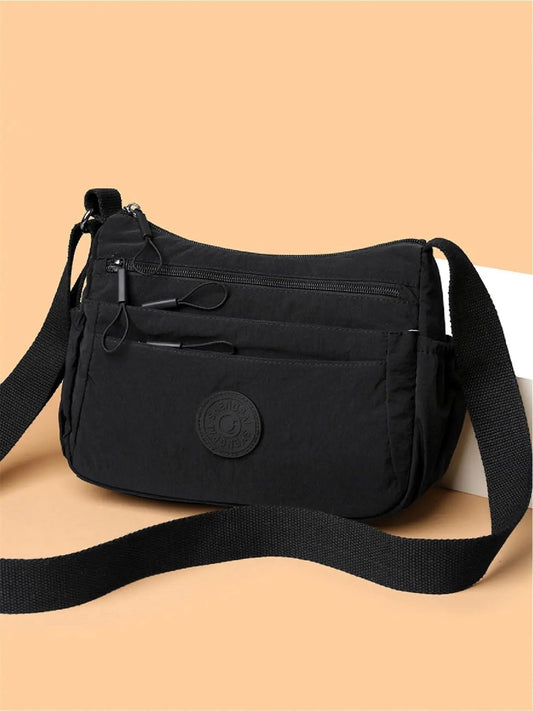 👜 50% RABATT NU! 💼 Dam Enkel Crossbody – Många Fickor & Säker Dragkedja – Perfekt för Vardag & Resor ✈️