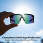 🕶️ UV400 sportsolglasögon för män och kvinnor