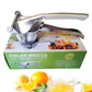 🍋 50% RABATT NU!🍊 Rostfritt Stål Manuell Juicer – Tung Citruspress & Frukt Press – Hälsosam Färsk Juice Tillverkare för Kök & Bar 🥤