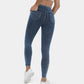 👖 50% RABATT NU!✨ Casual Stretch Denim Leggings – Hög Midja & Bakfickor – Smickrande Jeggings för Vardagsbruk 💃