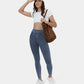 👖 50% RABATT NU!✨ Casual Stretch Denim Leggings – Hög Midja & Bakfickor – Smickrande Jeggings för Vardagsbruk 💃