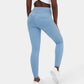 👖 50% RABATT NU!✨ Casual Stretch Denim Leggings – Hög Midja & Bakfickor – Smickrande Jeggings för Vardagsbruk 💃