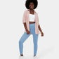 👖 50% RABATT NU!✨ Casual Stretch Denim Leggings – Hög Midja & Bakfickor – Smickrande Jeggings för Vardagsbruk 💃