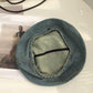 Vintage Denim Basker för Damer – Lätt & Andningsbar, Unik Fickdetalj, One Size 👖🎨