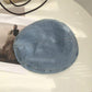 Vintage Denim Basker för Damer – Lätt & Andningsbar, Unik Fickdetalj, One Size 👖🎨