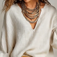 🍁2026 New Arrival👚👖 Chic Women’s V-Neck Top & Wide-Leg Pants Set – One Outfit, Zero Styling Stress