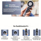 🌀 50% RABATT! 🔥 Bärbar kylfläkt utan blad – Personlig minikylfläkt med digital display & över 100 hastighetsinställningar – Tyst, nedkylning direkt & uppladdningsbar – perfekt för skrivbordet, sängen eller resan ❄️