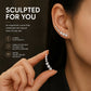 ✨ 50% RABATT! 🌟 Starry flower rhinestone ear climber örhängen – Glittrande kristaller & bekväm klätterdesign – Perfekt för vardagslyx eller speciella tillfällen – elegant & festlig 🌸