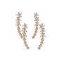 ✨ 50% RABATT! 🌟 Starry flower rhinestone ear climber örhängen – Glittrande kristaller & bekväm klätterdesign – Perfekt för vardagslyx eller speciella tillfällen – elegant & festlig 🌸