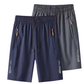 🔥50% RABATT NU!🔥 Snabbtorkande sportshorts för män med fickor med dragkedja