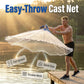 🎣 50% RABATT NU!✨ Easy-Throw Kastnät – Kraftigt Nät, Snabb Sänkning & Bekvämt Grepp – Fiske Essential 🌊