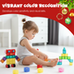🧲 50% RABATT NU! 🧩 Magnetiska Byggklossar 80-240st – STEM-lek Utvecklar Rumsuppfattning – Starka 6-sidiga Magneter, Oändliga Kreationer & Livfulla Färger 🎨