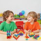 🧲 50% RABATT NU! 🧩 Magnetiska Byggklossar 80-240st – STEM-lek Utvecklar Rumsuppfattning – Starka 6-sidiga Magneter, Oändliga Kreationer & Livfulla Färger 🎨
