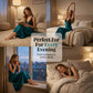 👗 50% RABATT! 🌙 Elegant V-ringad slip nattklänning – Mjuk satin & justerbara band – Ledig passform, perfekt för en bekväm natt eller en morgon med lyxkänsla 🛌