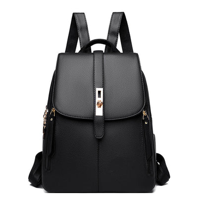🎒 50% RABATT NU! 👜 Dam PU Läder Ryggsäck – Rymlig, Lättvikt & Stilren – Perfekt För Resor, Arbete & Daglig Pendling ✨