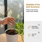 🌿 50% RABATT NU! 🐝 Bikakeformat Växtspaljé – Rostskyddad, Stapelbar & Enkel Installation – Perfekt För Inomhusklättrande Lianer 🏡