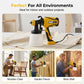 🔫 Electric paint spray gun med 900 ml kapacitet – högtryck, justerbara mönster & slät finish – perfekt för renovering och möbler 🏠