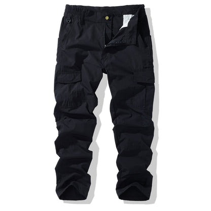 🔥 50% RABATT 👖 Herrarnas taktiska cargobyxor ⛰️ Ripstop-tyg, flera smarta fickor & komfort hela dagen – för arbete, friluftsliv och vardag 🔧