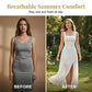 👗 TIDSBEGRÄNSAT 50% RABATT! 💥 Damklänning Ärmlös Fyrkantig Halsringning Maxi med Slits – 3D-textur, Lårslits, Rosett på Ryggen ✨