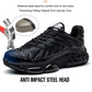 👟 50% RABATT! 🛡️ Lättviktiga, oförstörbara & halkfria stålskor – Komposit- & punkteringssäker – Perfekta för arbete, vandring eller säkerhet – bekväma och hållbara 🔧